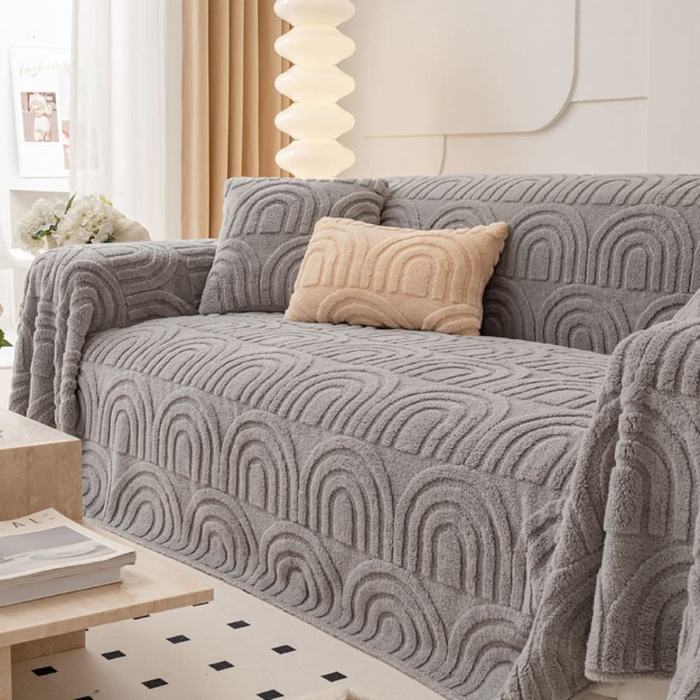 Sofa Cover Thick Quilted Non-Slip Backing