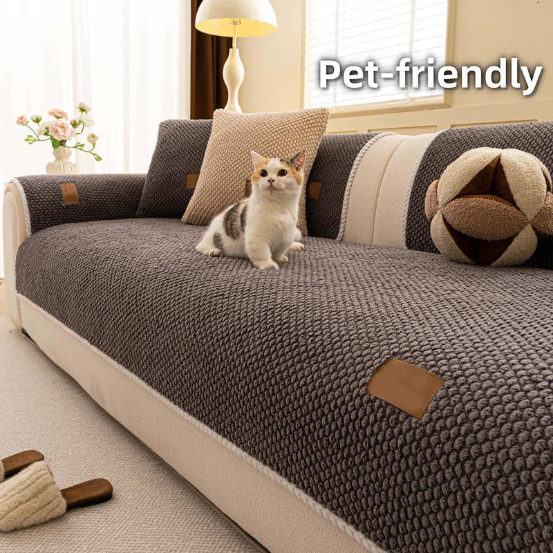 Sofa Cover Thick Textured Non-Slip Machine Washable