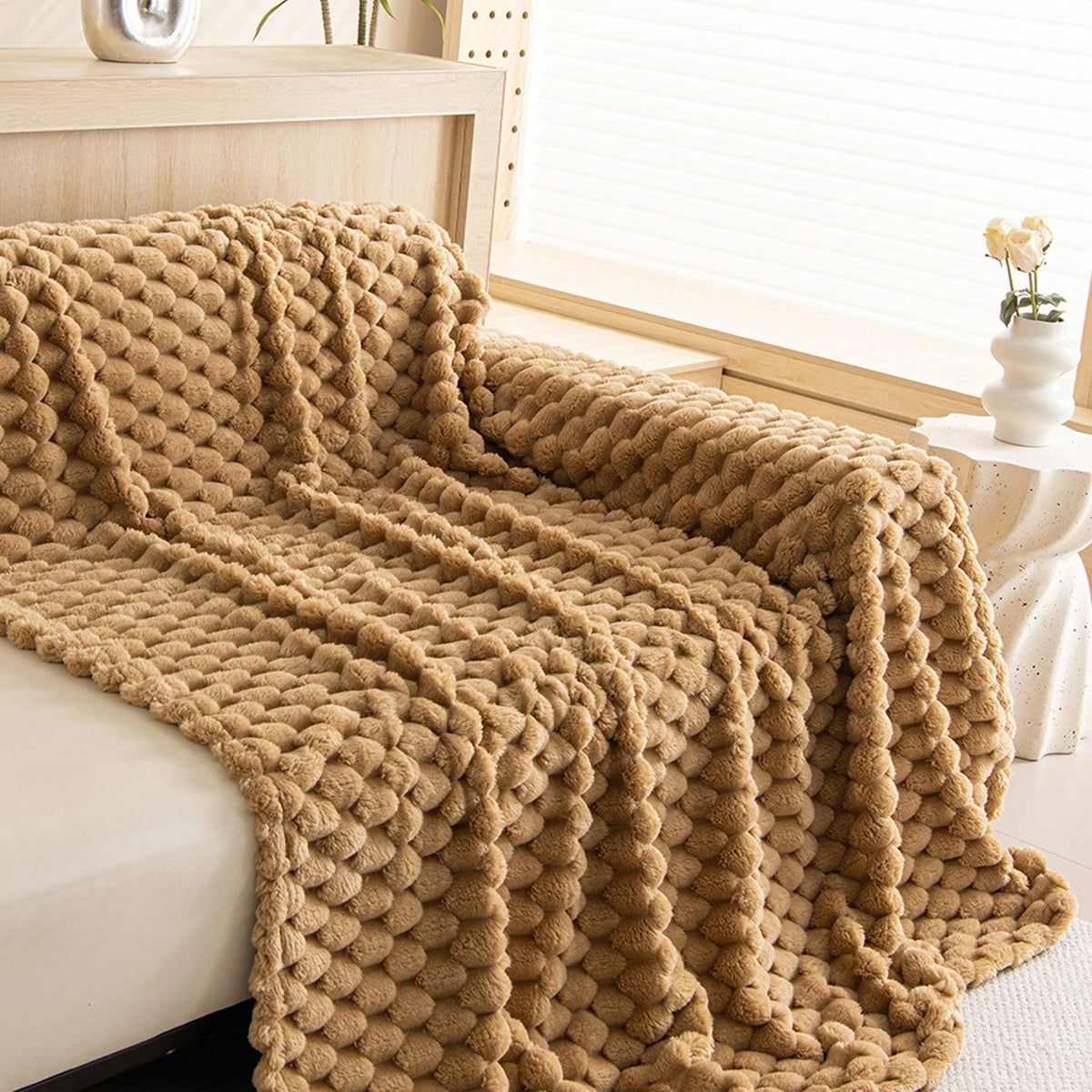 Sofa Cover Woven Fabric Machine Washable Pet & Stain Protection