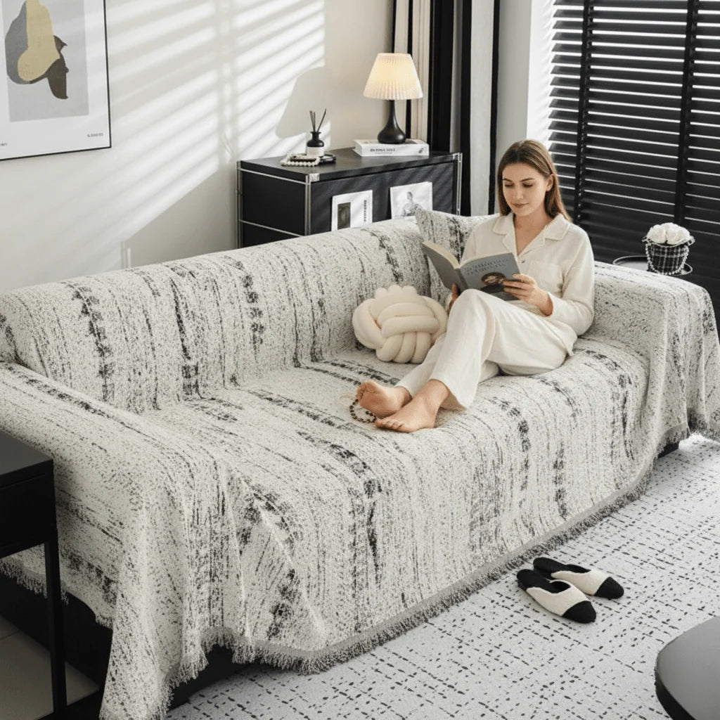 Sofa Protector Soft Chenille Machine Washable