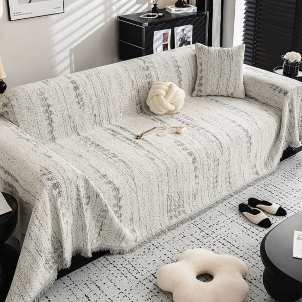 Sofa Protector Soft Chenille Machine Washable Stain-Resistant
