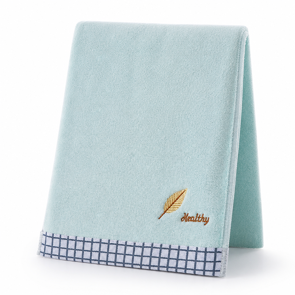 Soft Cotton Quick-Drying Bath Towel (Compact Size)