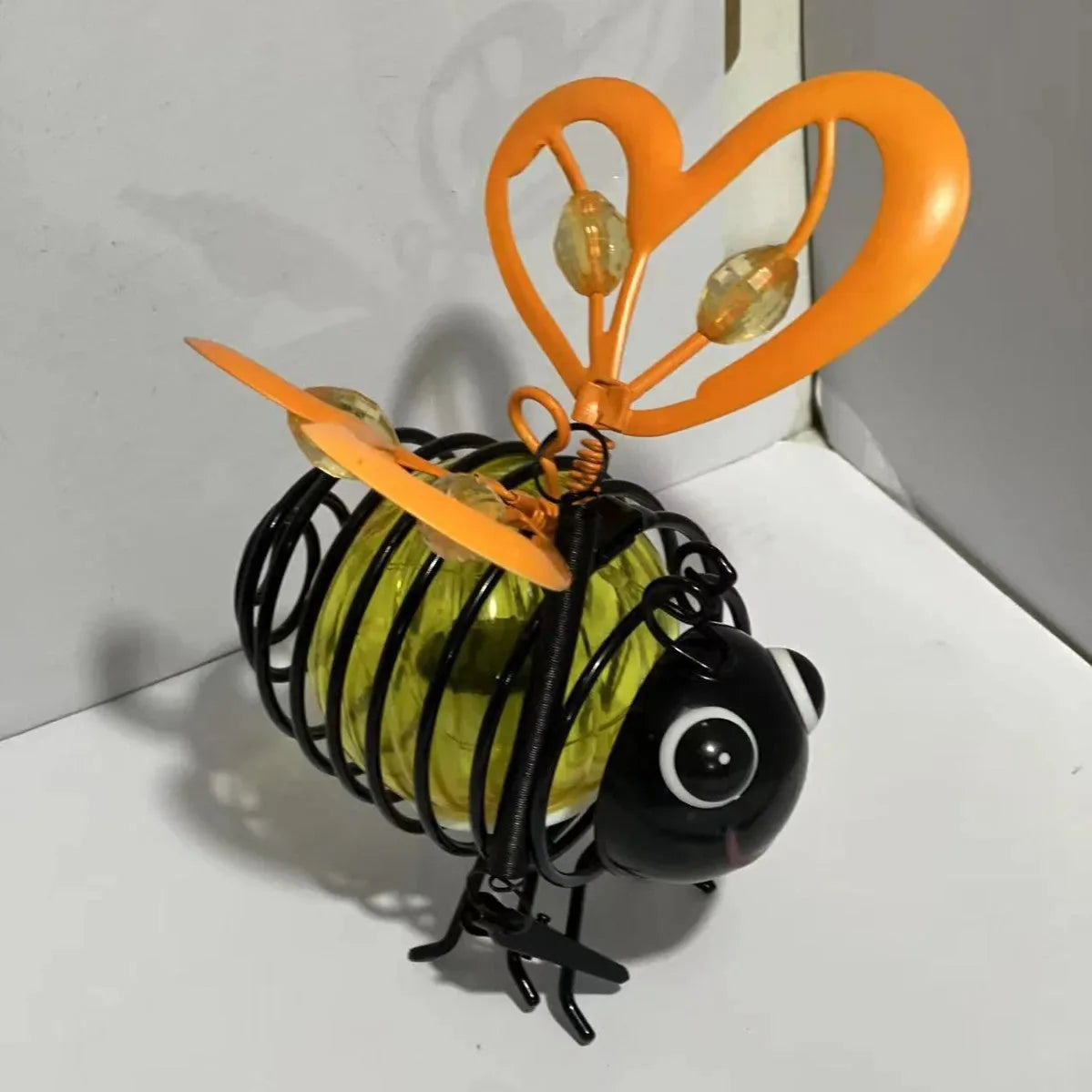 Solar Garden Lights Hanging Bee Design Set of 2