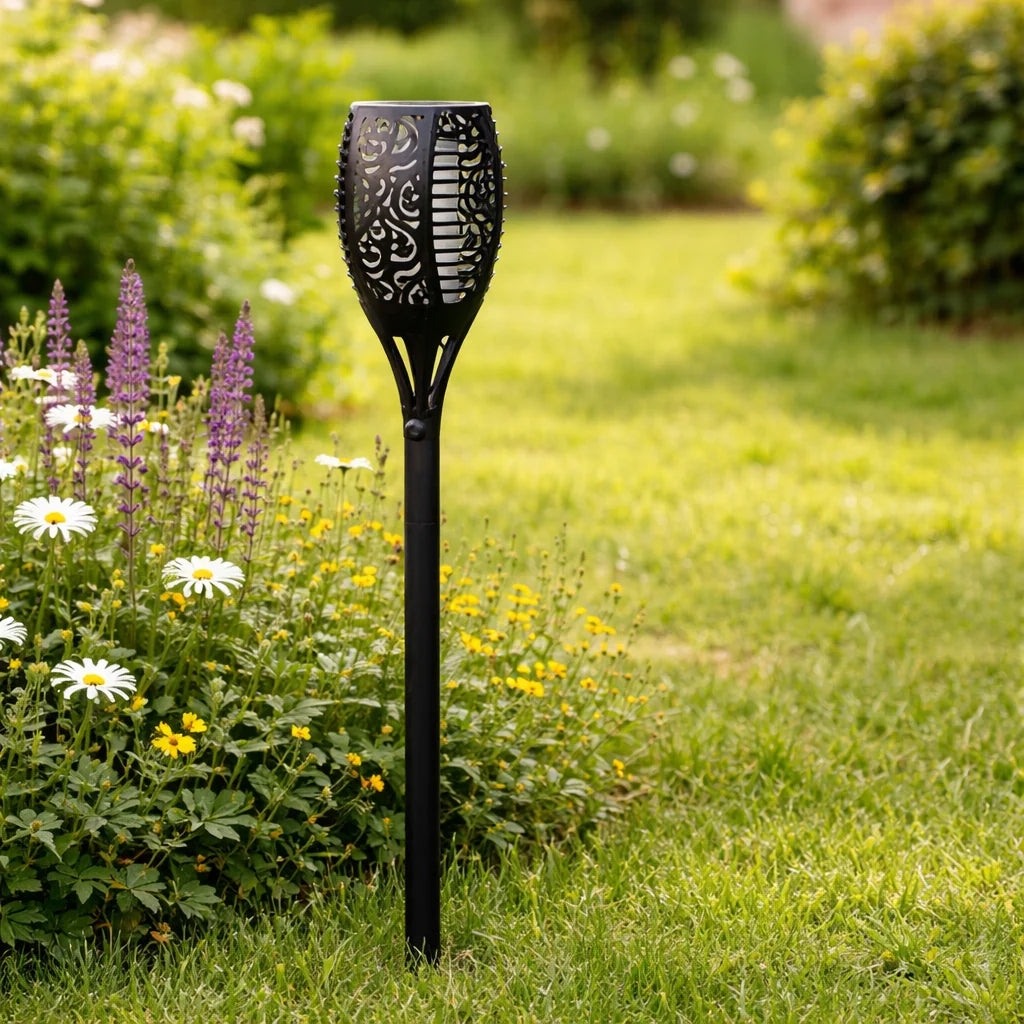 Solar Garden Torch Flickering Flame LED IP67