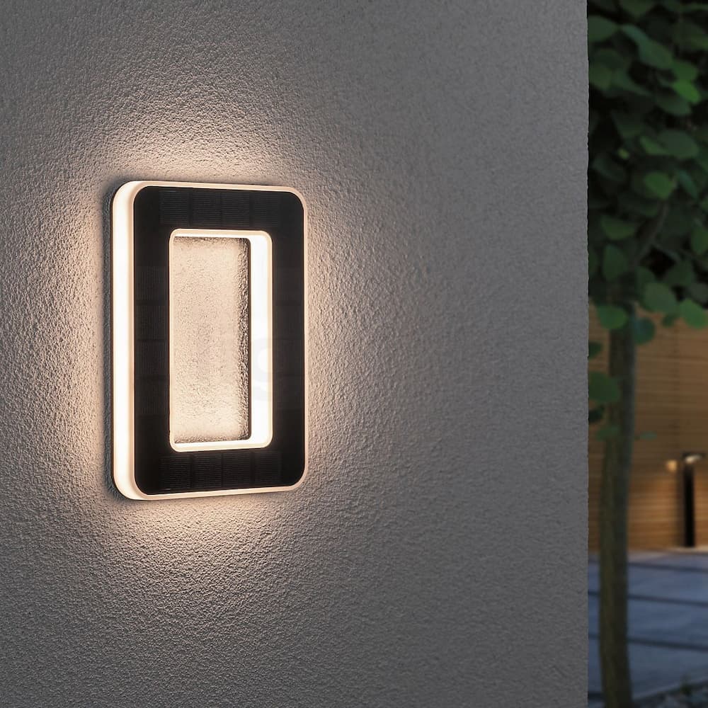Solar House Number LED Light Automatic Dusk Sensor