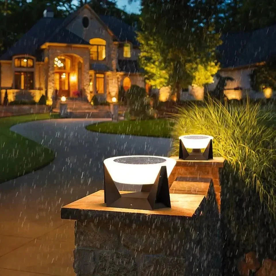 Solar LED Floodlight Waterproof IP65 Cool White Light