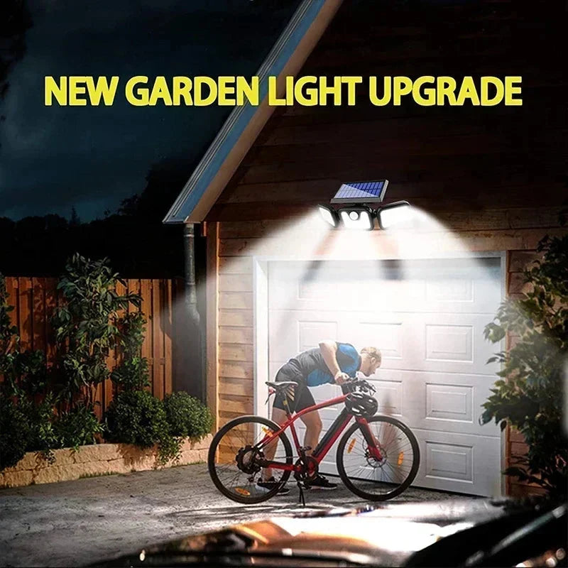 Solar Motion Light 270 Degree Coverage 74 LEDs