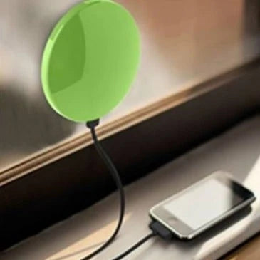 Solar Phone Charger Suction Cup Mount USB Output