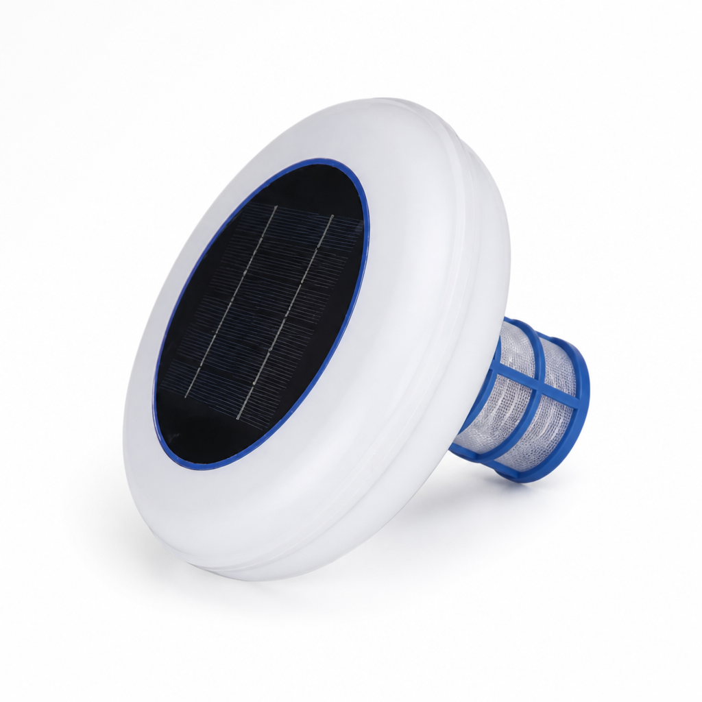 Solar-Powered Copper-Silver Pool Ionizer (Up to 22,000 Gal)