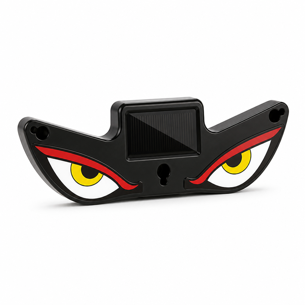 Solar-Powered Self-Adhesive LED Vehicle Window Light