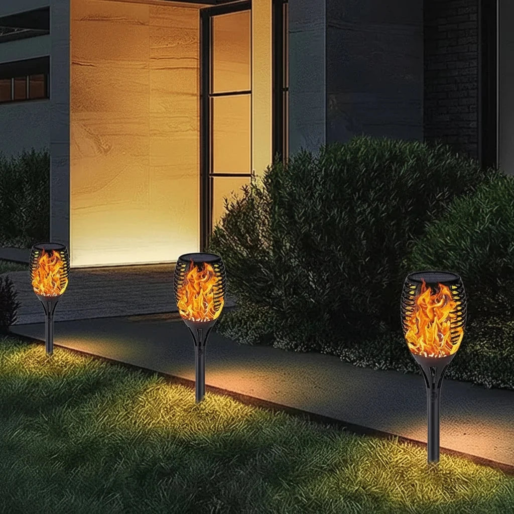 Solar Spotlight Adjustable Head Separate Solar Panel