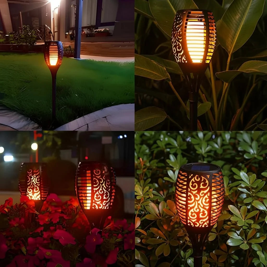 Solar Spotlight Adjustable Head Separate Solar Panel