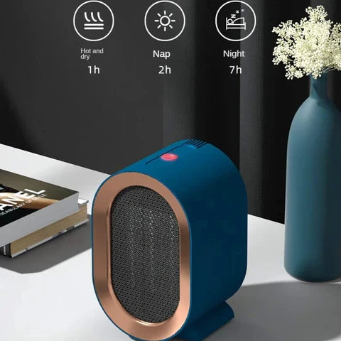 Space Heater Compact Energy-Efficient Adjustable Heat & Quiet Fan