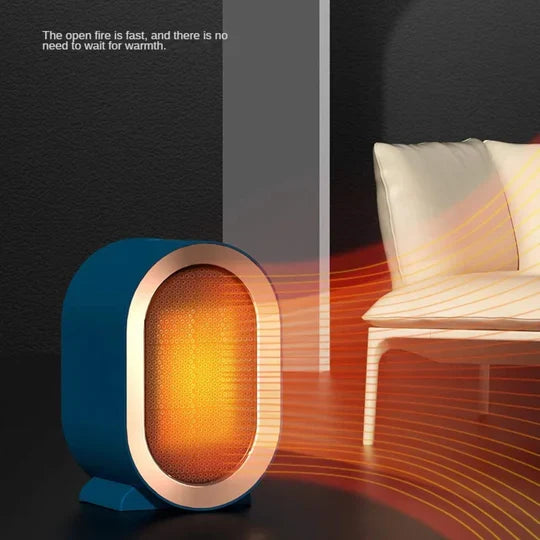 Space Heater Compact Energy-Efficient Adjustable Heat & Quiet Fan