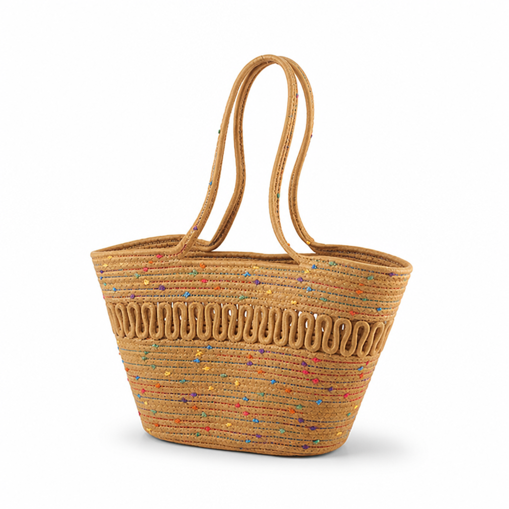 Spacious & Durable Beach Bag (Long Handles)