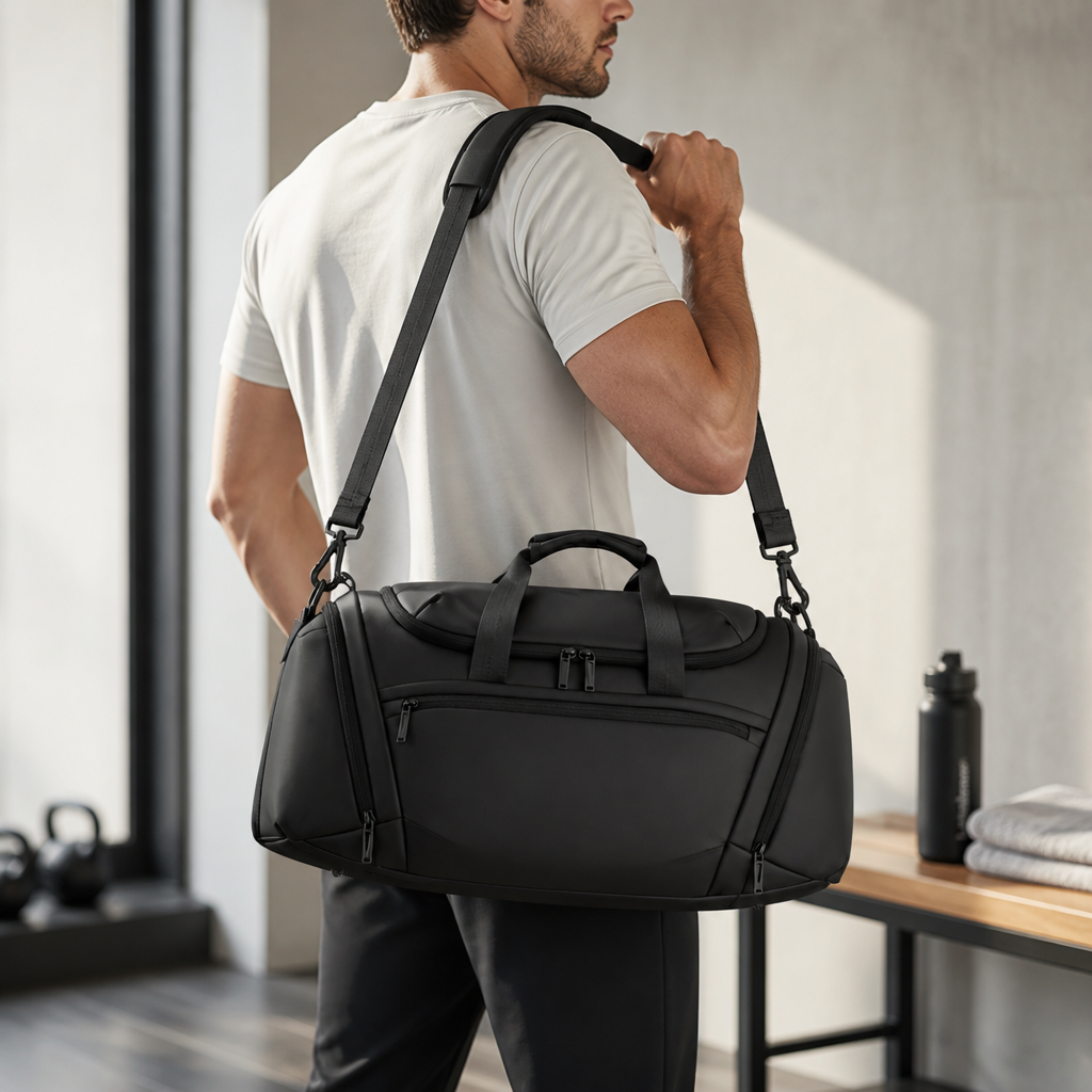Spacious Durable Multi-Pocket Duffel Bag