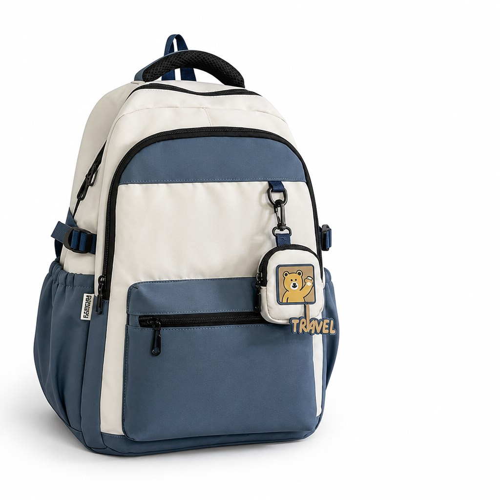 Spacious Multi-Compartment Backpack (Padded Shoulder Straps)