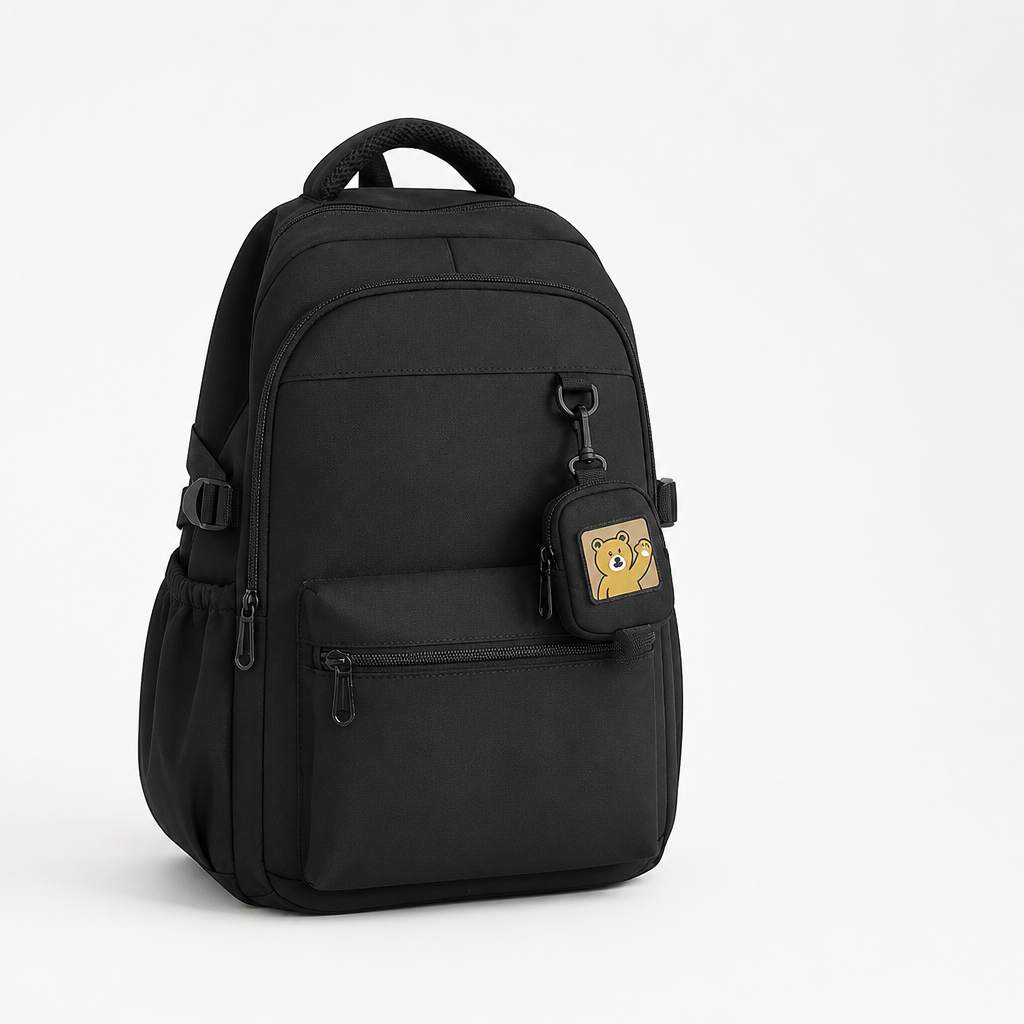 Spacious Multi-Compartment Backpack (Padded Shoulder Straps)