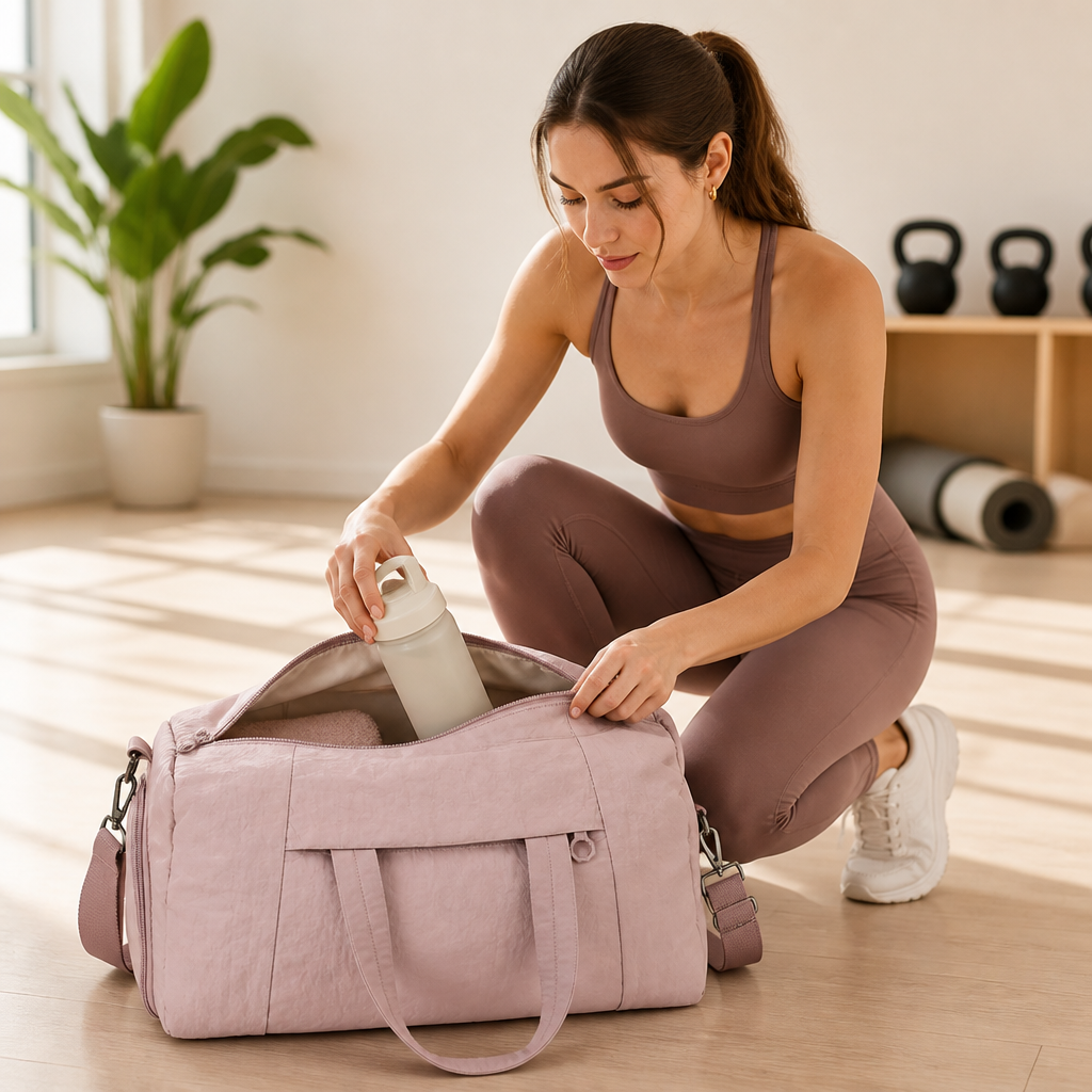 Spacious Multiple-Pocket Durable Travel Duffle Bag