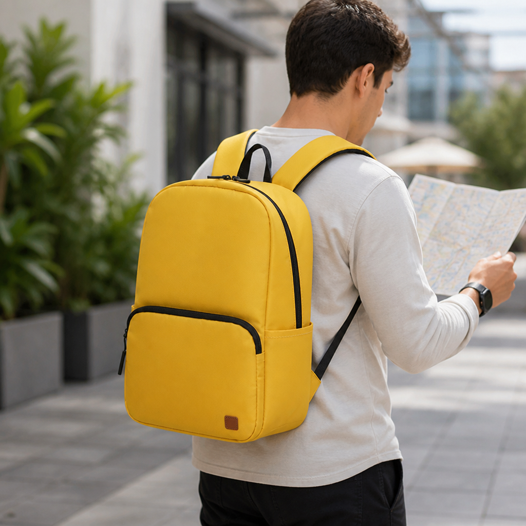 Spacious & Water-Resistant Travel Backpack