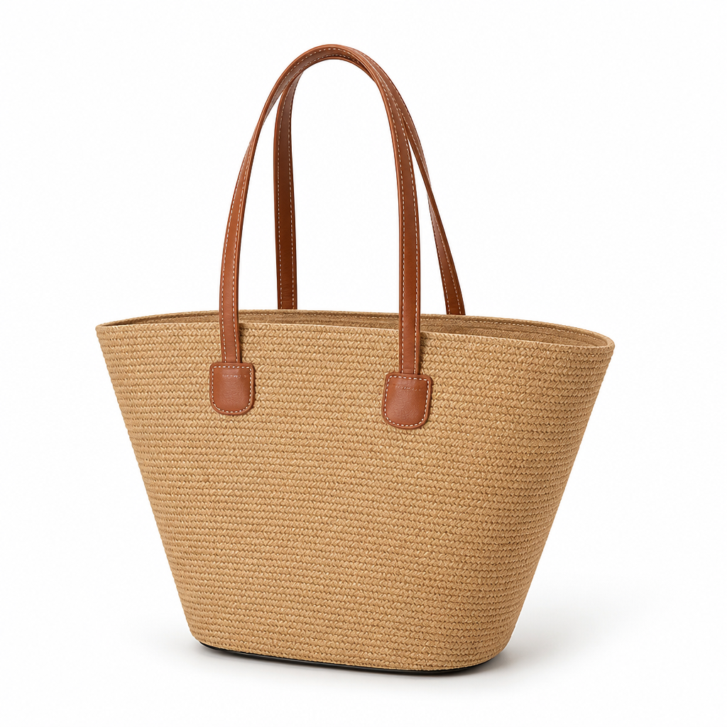 Spacious Weather-Resistant Beach Bag (Ergonomic Handles)