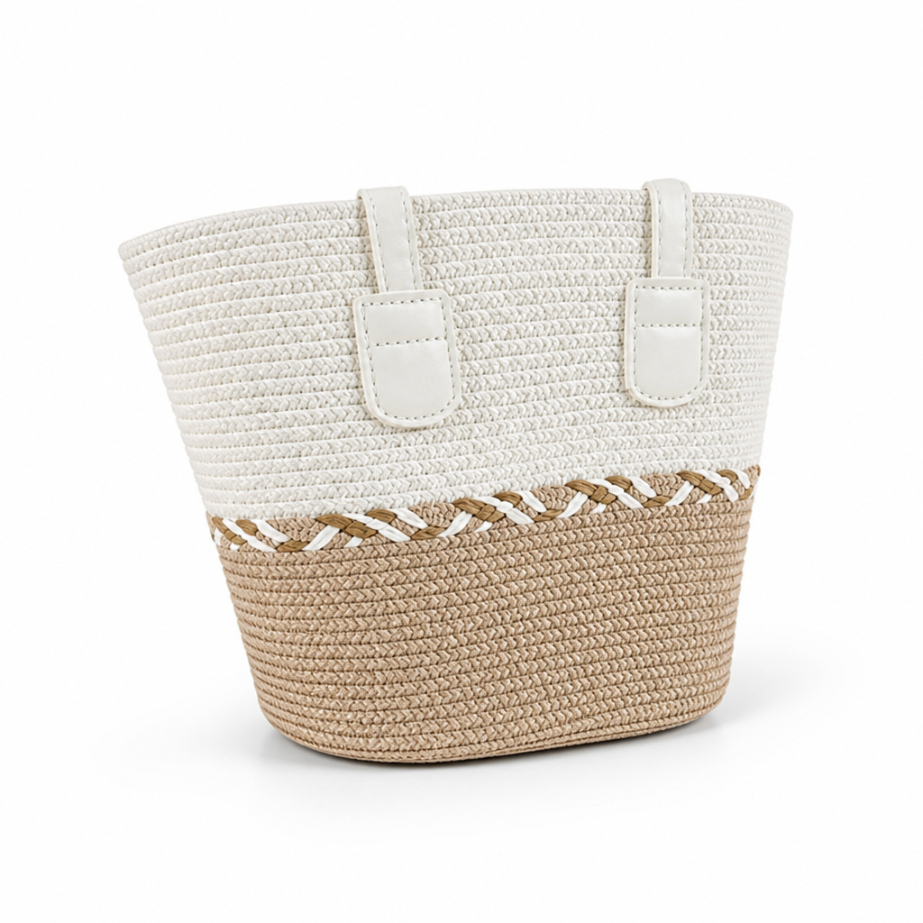 Spacious Wipe-Clean Fabric Beach Bag (Medium)