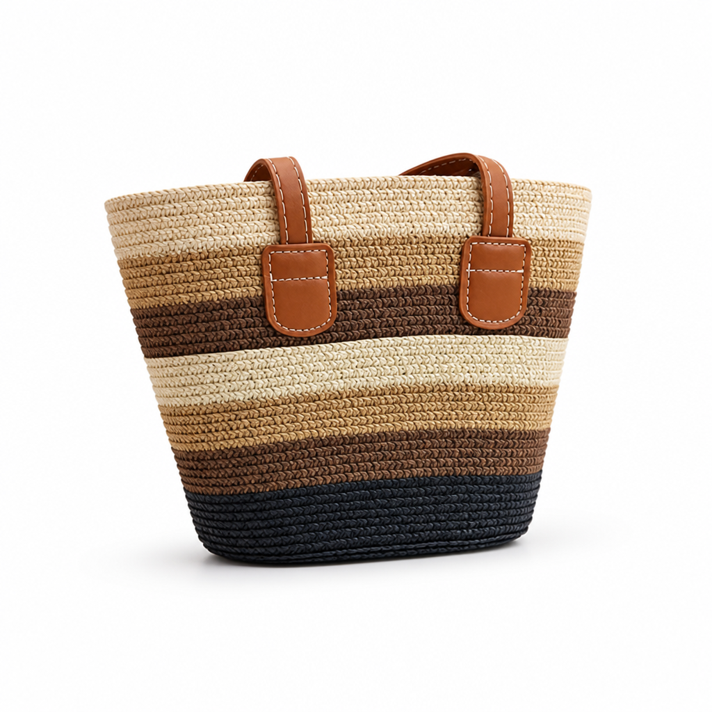 Spacious Wipe-Clean Fabric Beach Bag (Medium)