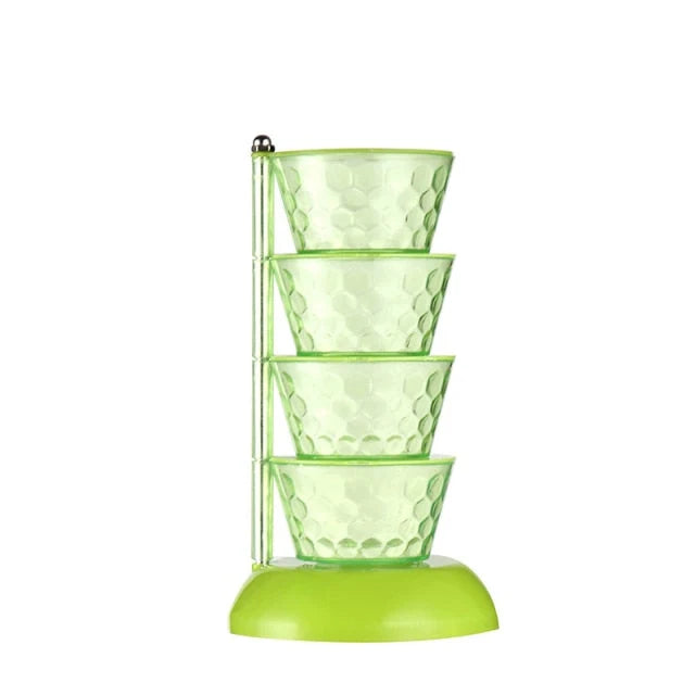 Spice Organizer 360° Rotating Sealed Storage
