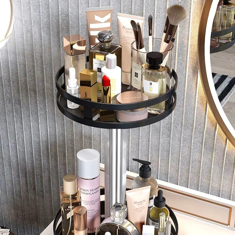 Spice Rack Organizer 360° Rotating Adjustable Stainless Steel