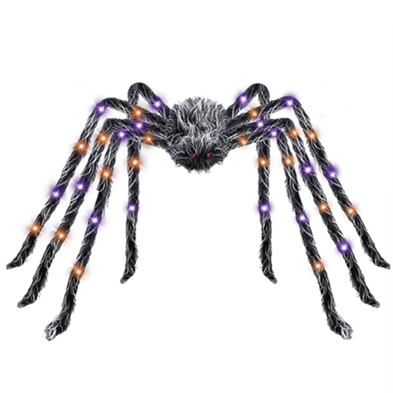 Spider Decoration Battery-Powered LED Adjustable Legs