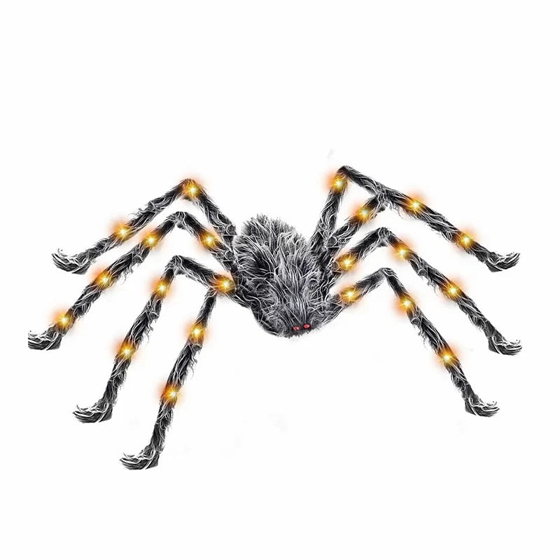 Spider Decoration Battery-Powered LED Adjustable Legs