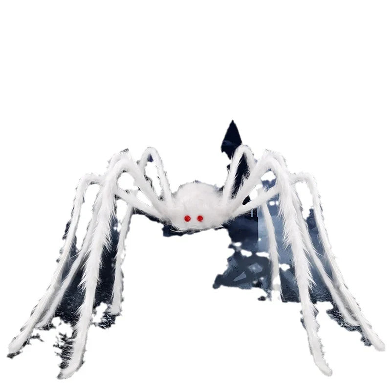 Spider Decoration Light-Up Realistic Fluffy Body Weatherproof Mountable