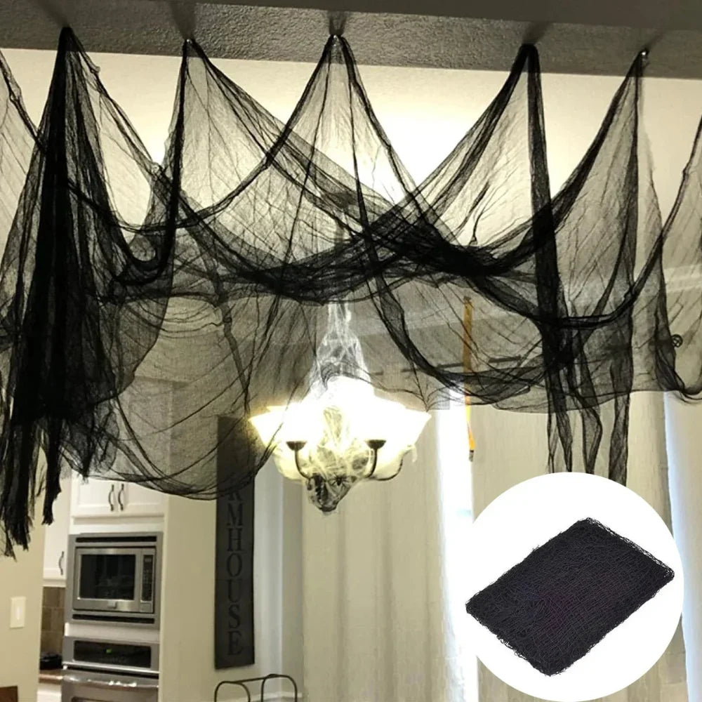 Spider Web Netting Stretchable Reusable Indoor & Outdoor