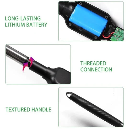 Spin Mop Cordless Rotating Head Rechargeable Battery