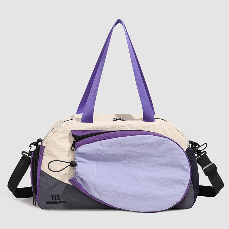 Sports Duffel Bag Water-Resistant Multiple Compartments