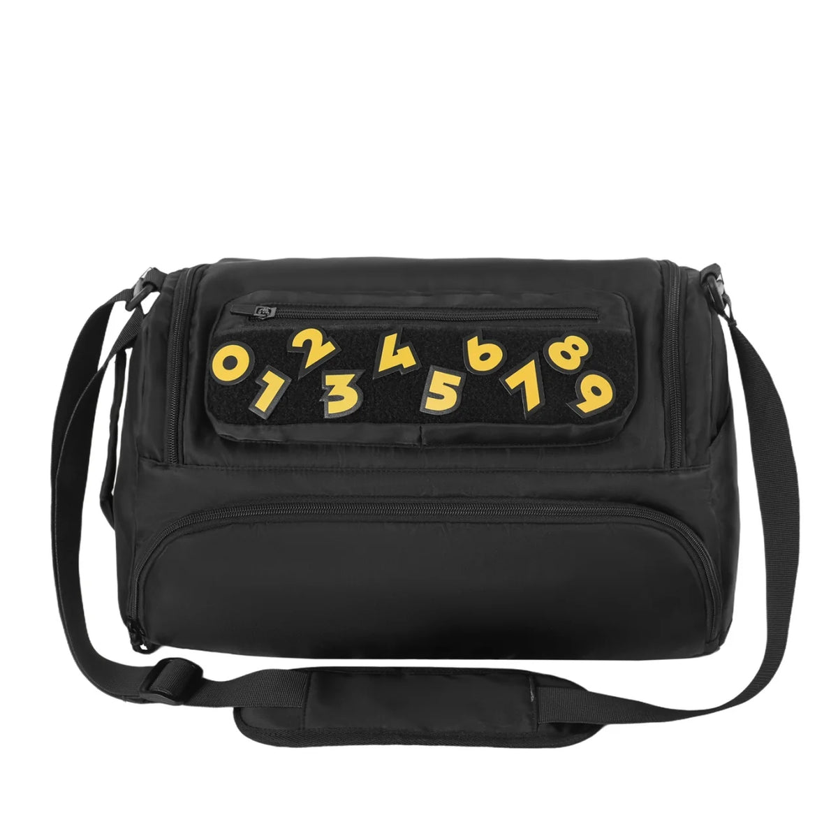 Sports Duffel Bag Water-Resistant Multiple Compartments Adjustable Strap