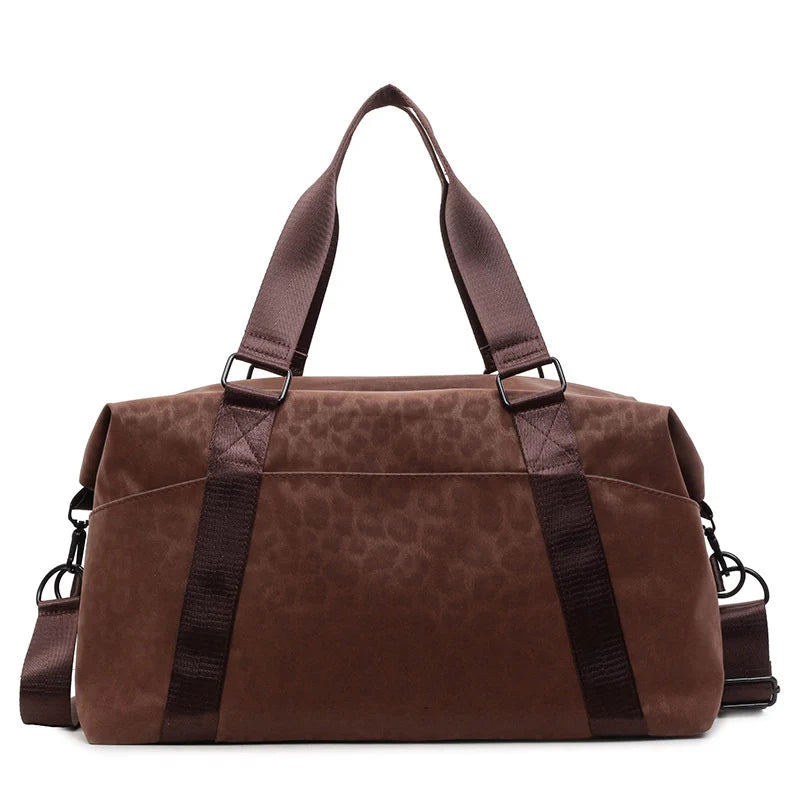 Sports Duffle Bag Multiple Compartments Adjustable Shoulder Strap