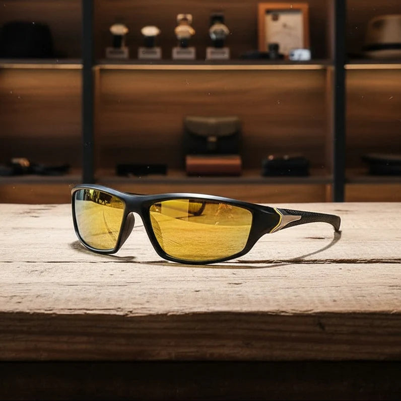 Sports Sunglasses Polarized Wraparound UV400 Protection Secure Fit