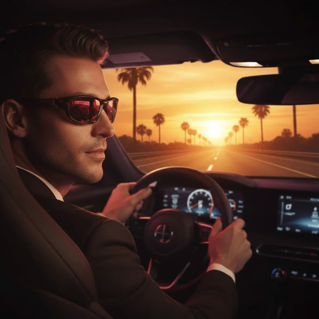 Sports Sunglasses Polarized Wraparound UV400 Protection Secure Fit