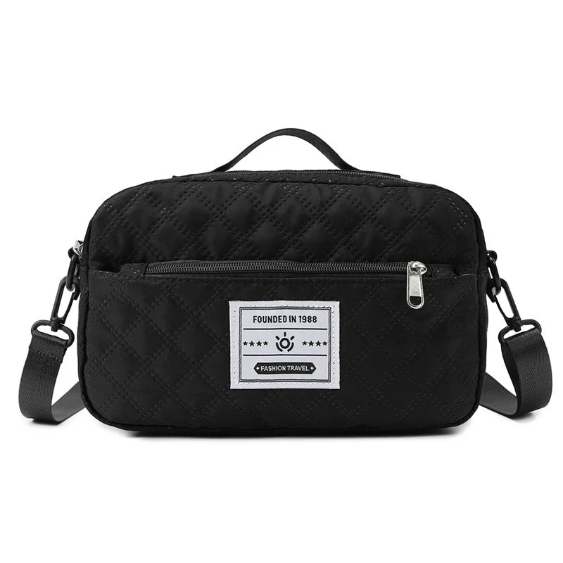 Sports Travel Bag Waterproof Spacious Quilted Detachable Strap