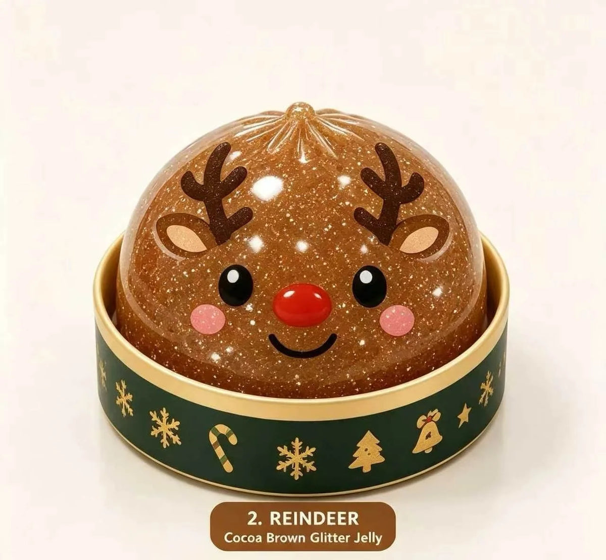 Squishy Toy Christmas Dumpling Design Stress Relief