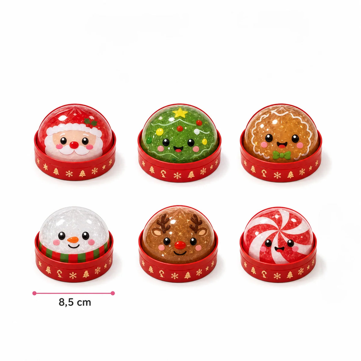 Squishy Toy Christmas Dumpling Design Stress Relief