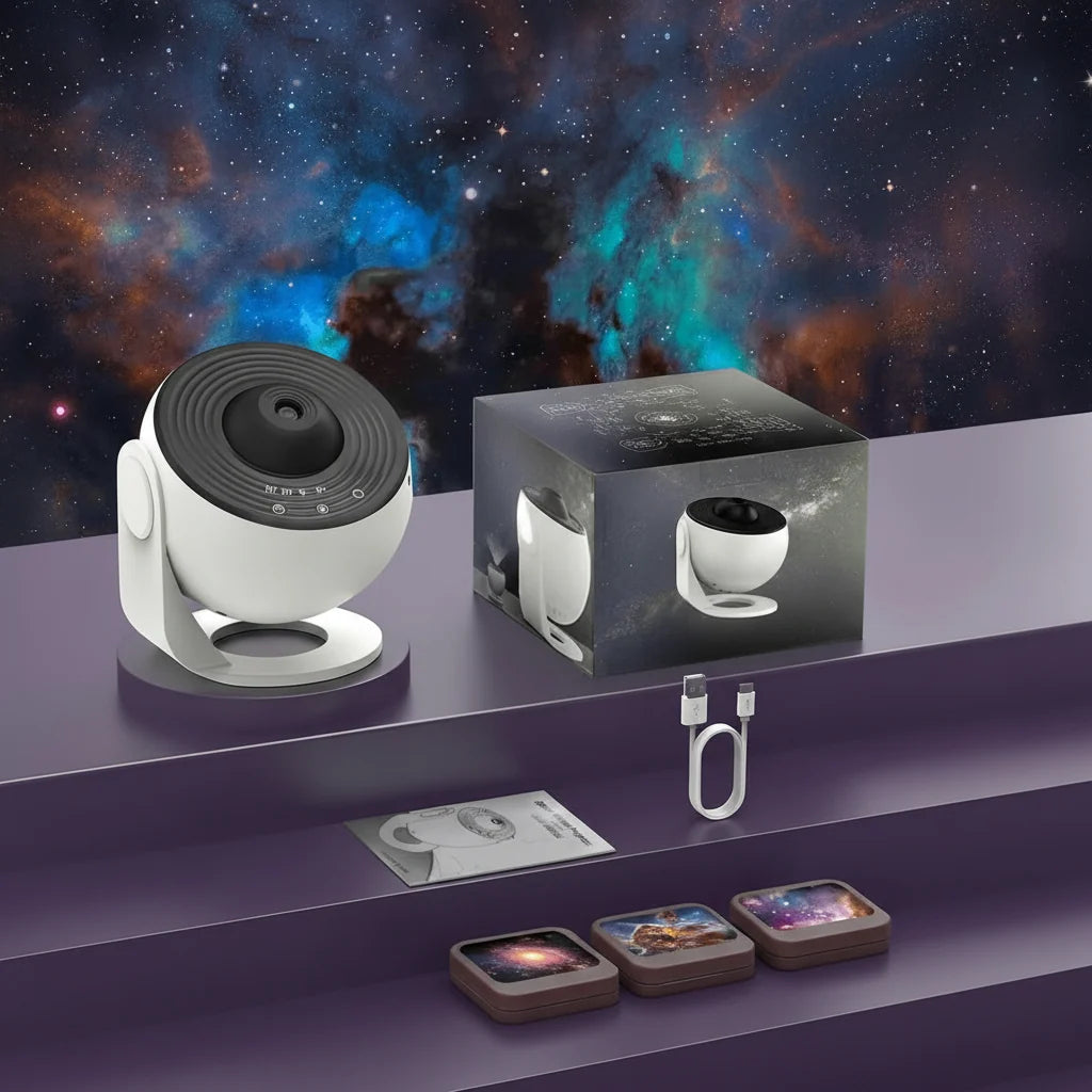 Star Projector HD 13 Interchangeable Discs 12-Hour Timer