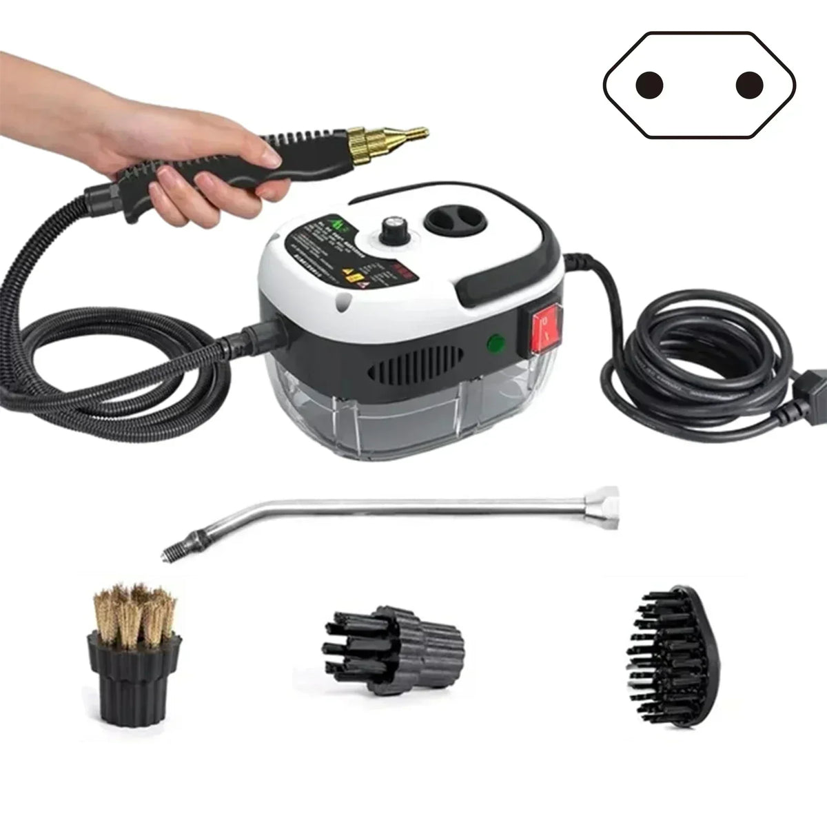 Steam Cleaner 2500W High-Pressure Chemical-Free