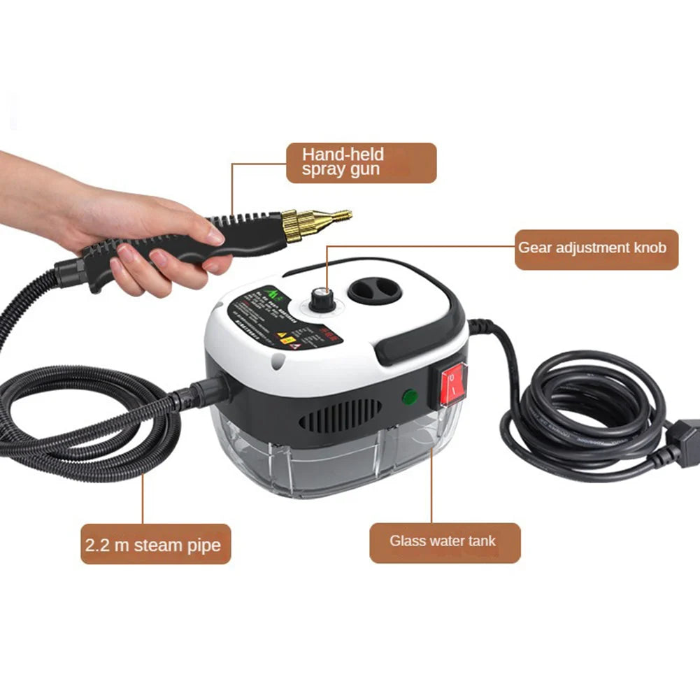 Steam Cleaner 2500W High-Pressure Chemical-Free