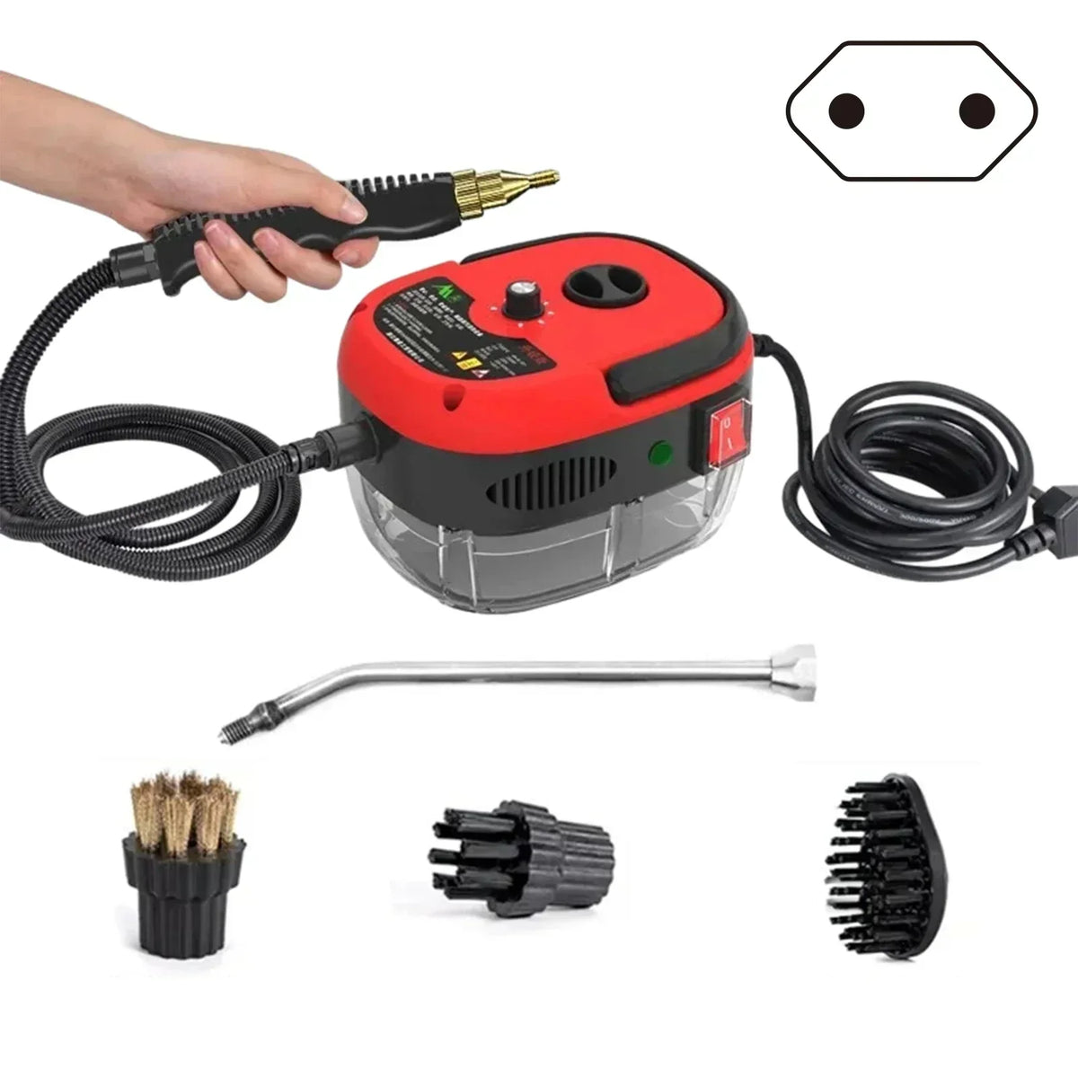 Steam Cleaner 2500W High-Pressure Chemical-Free