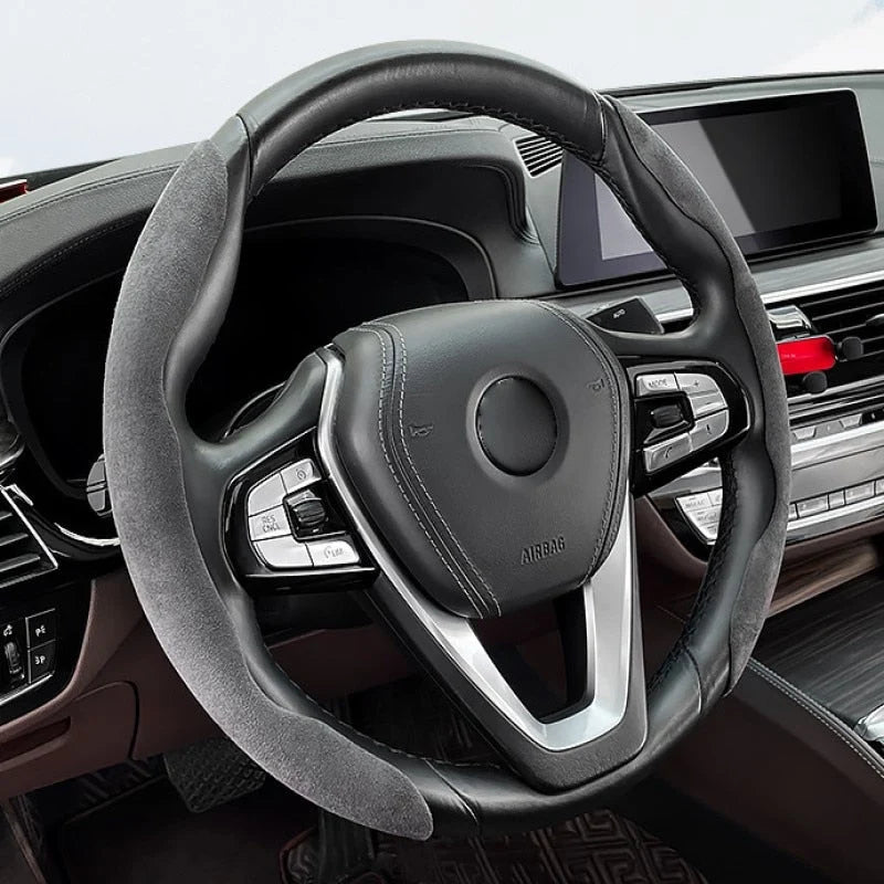 Steering Wheel Cover Anti-Skid Silicone Tool-Free Installation