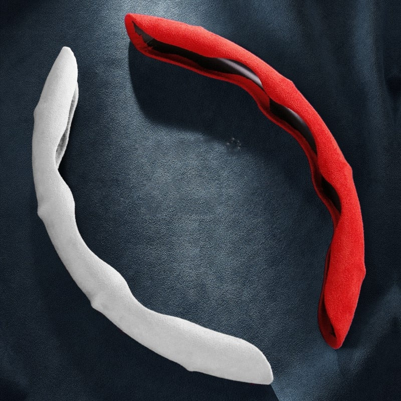 Steering Wheel Cover Anti-Skid Silicone Tool-Free Installation