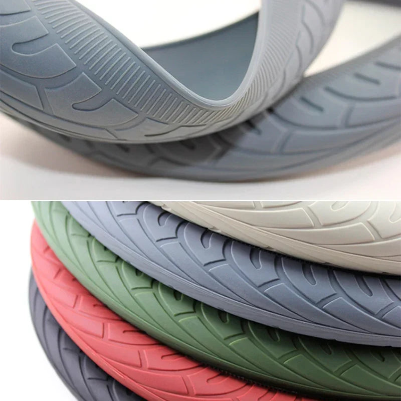 Steering Wheel Cover Silicone Non-Slip Fits 14–16 Inch