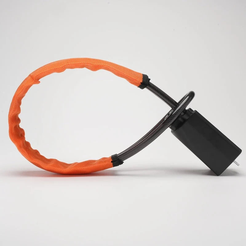 Steering Wheel Lock Braided Steel Seatbelt Anchor Design